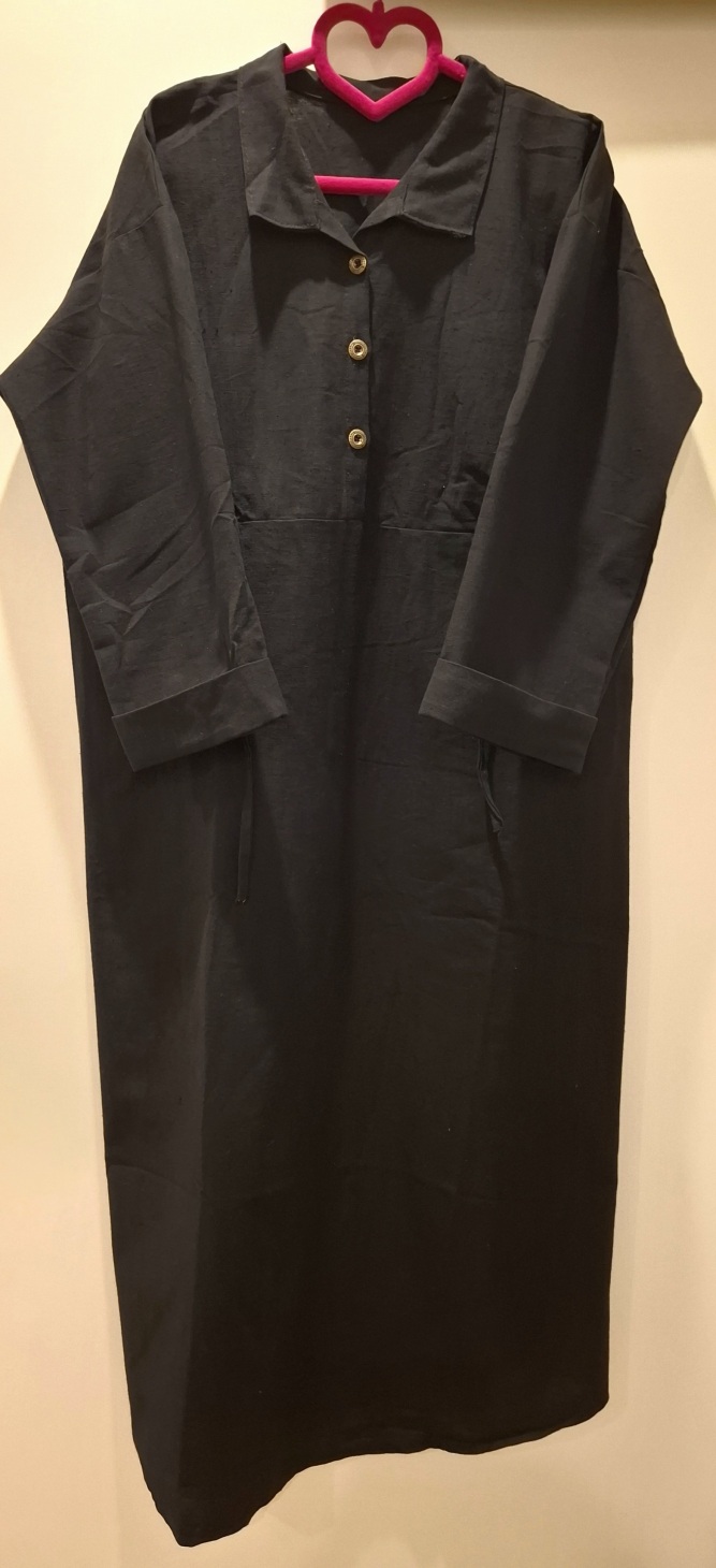  کفتان لینن مشکی 