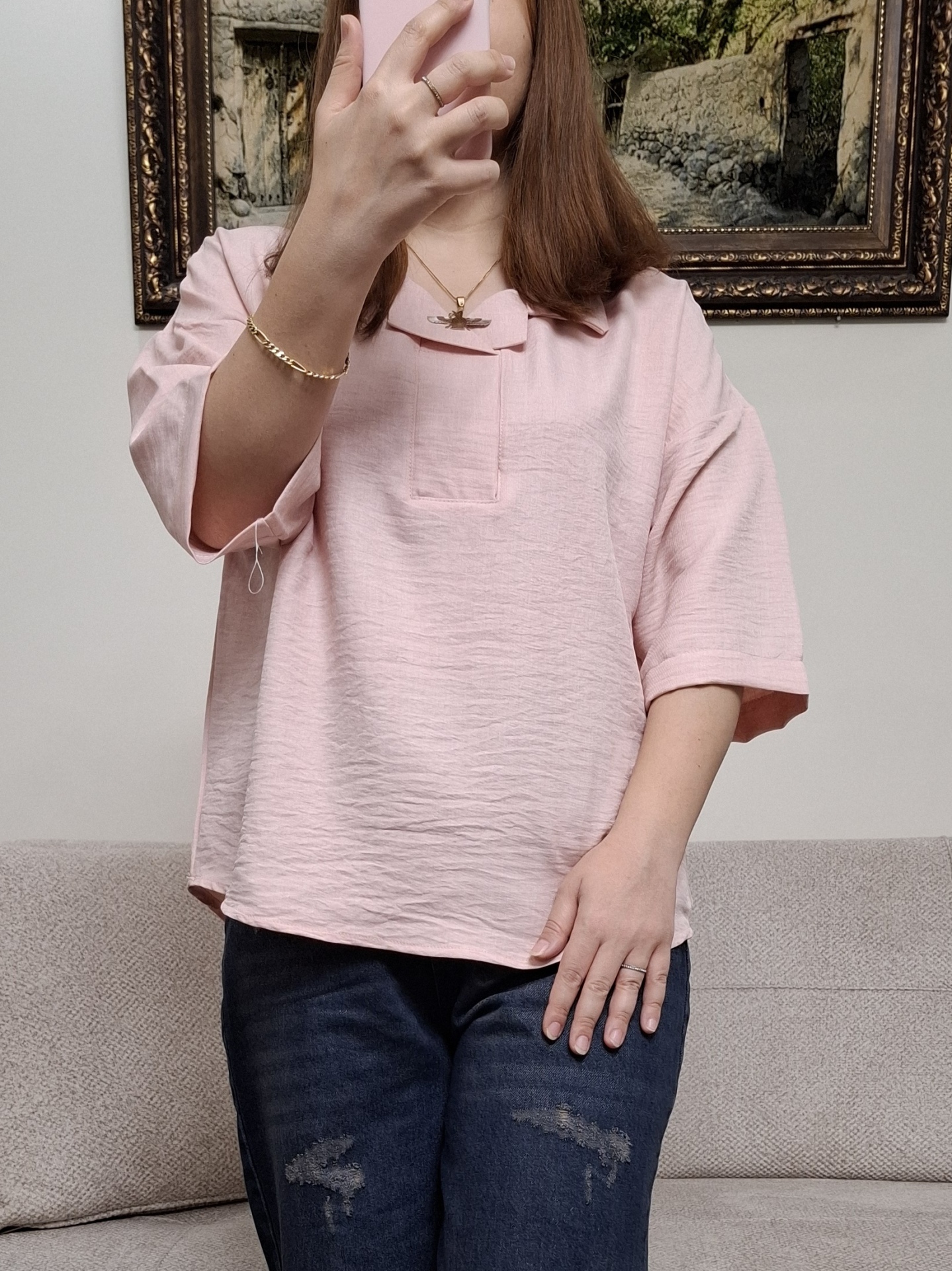 شومیز باکسی رنگی