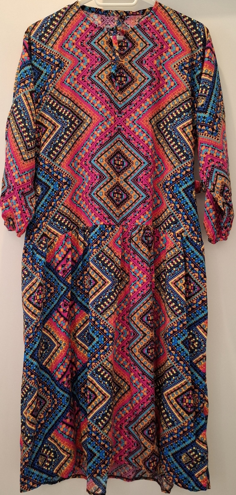  ساحلی نخی، هندسی ارغوانی 