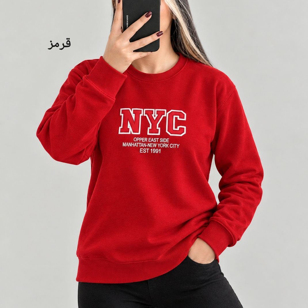  تنخور دورس زنانه ضخیم مدل NYC قرمز 