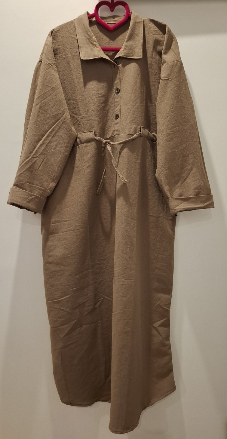  کفتان لینن نسکافه ای 