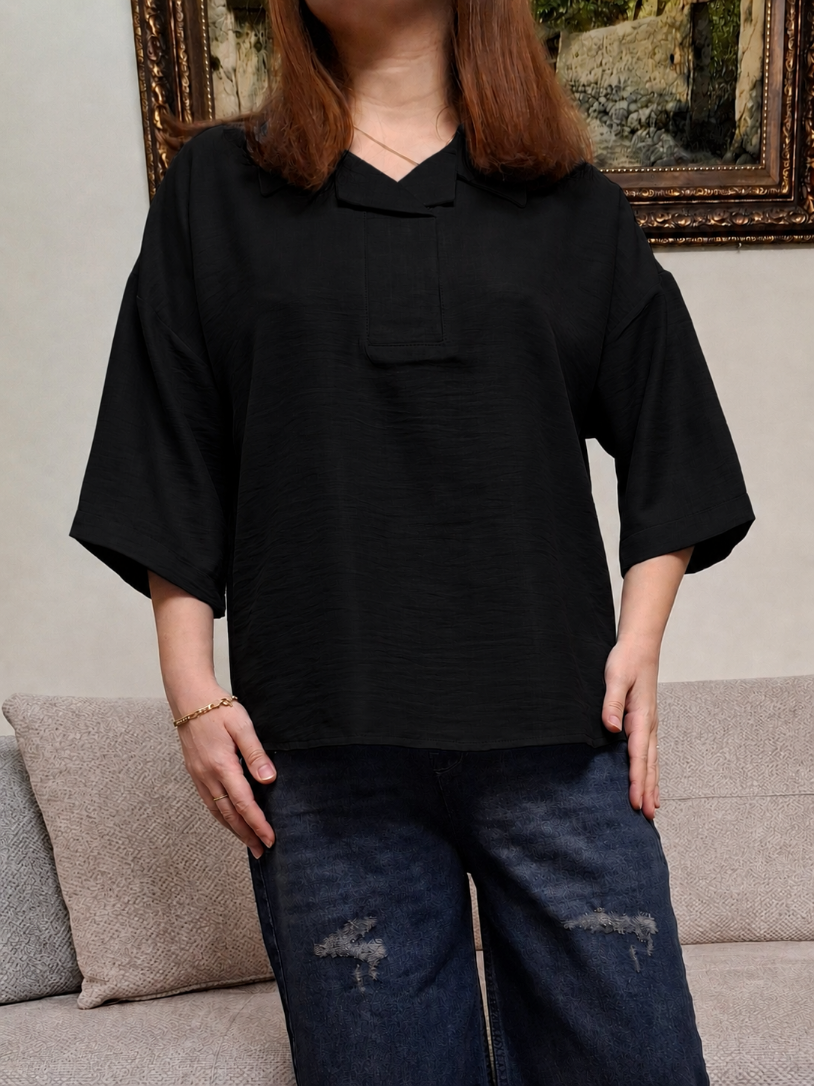 شومیز باکسی مشکی