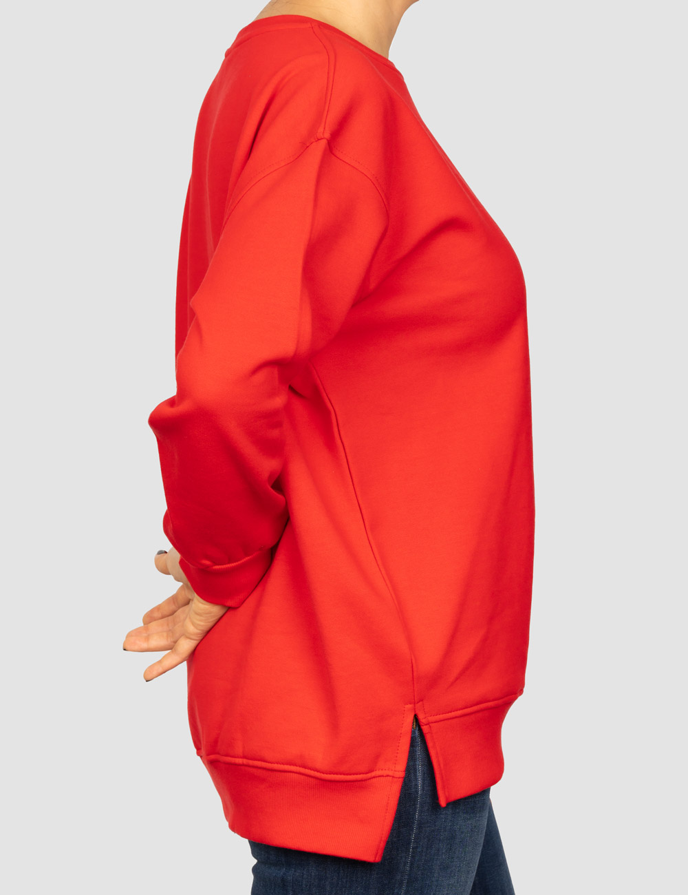 بلوز-دورس-بغل-چاکدار-قرمز