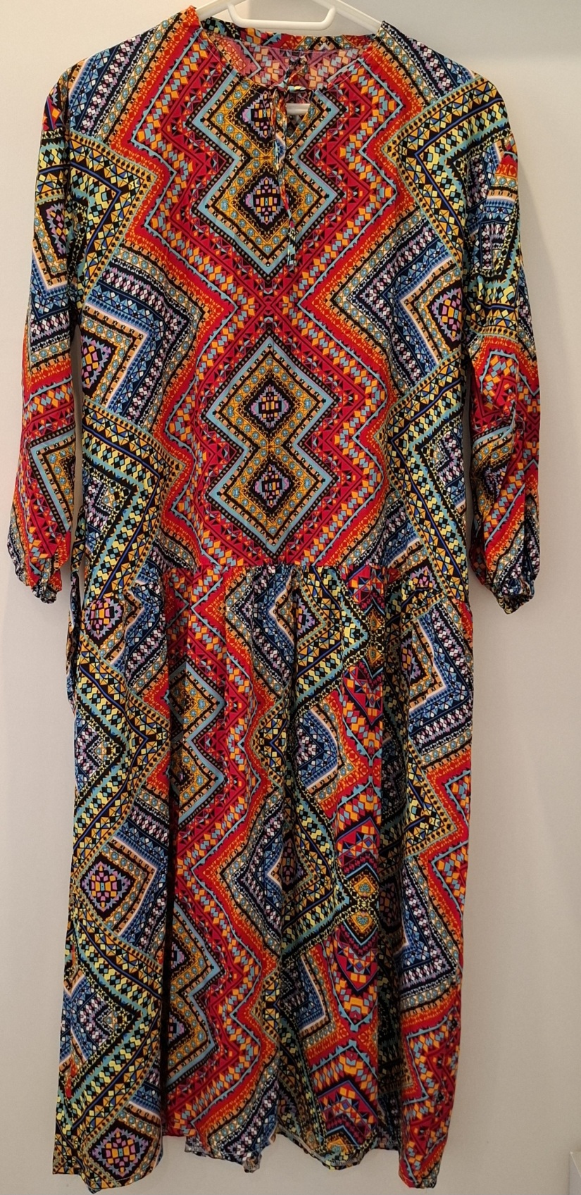  ساحلی نخی، هندسی نارنجی 