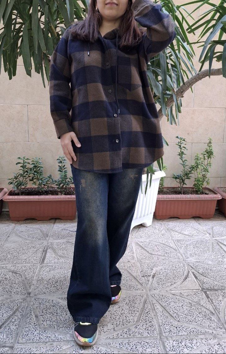 شلوار جین سرمه ای سنگشور مسی زنانه با شکت